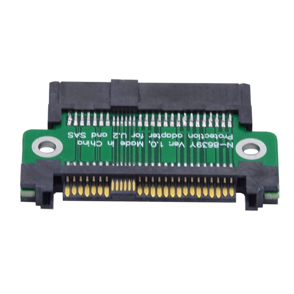 Cablecc U.2 U2 SFF-8639 NVME PCIe 4.0 SSD Stecker auf Buchse Adapter Verlängerung 68pin PCI Express