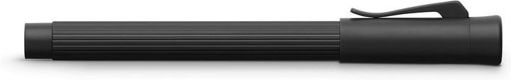 Graf von Faber-Castell 141760 - Füllfederhalter Tamitio Black Edition, Federbreite M, 1 Stück Füller