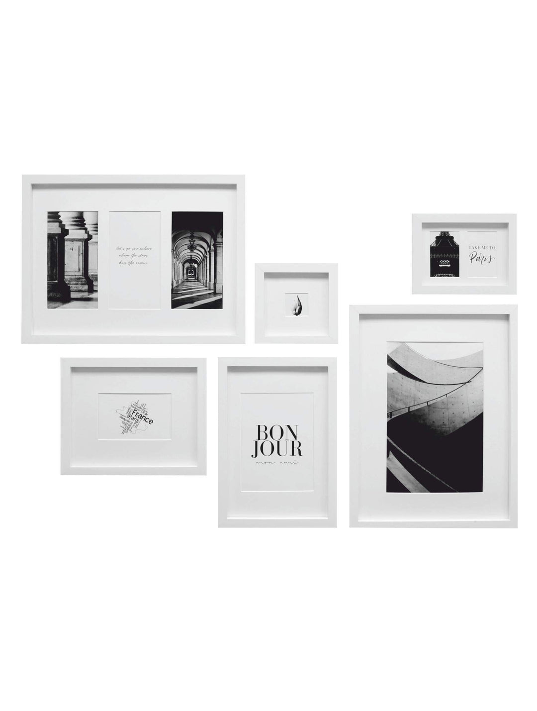 Deknudt Frames S46YK1WALL Bilderrahmen, Holz, 13 x 13 cm, 13 x 18 x 25 cm, 30 x 40 cm, 20 x 30 cm, 1