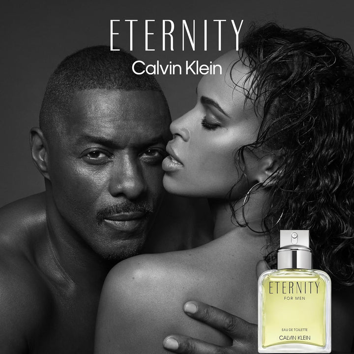 CALVIN KLEIN Eternity Eau de Toilette for him, holzig-aromatischer Herrenduft 200 ml (1er Pack) Sing