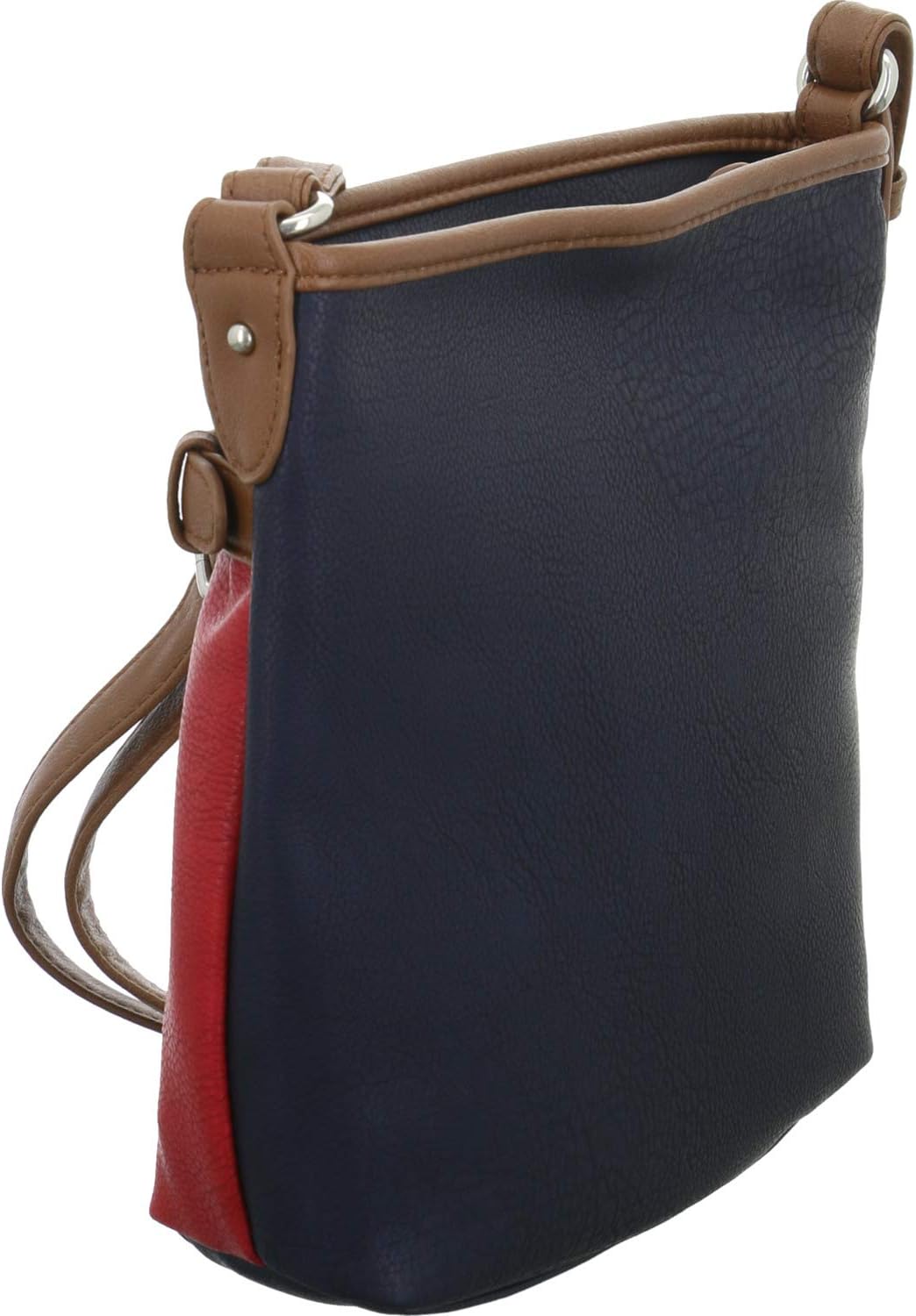 TOM TAILOR bags Juna Damen Umhängetasche Crossbody Bag Klein 26 x 7,5 x 24 Mixed Maritim, 26 x 7,5 x