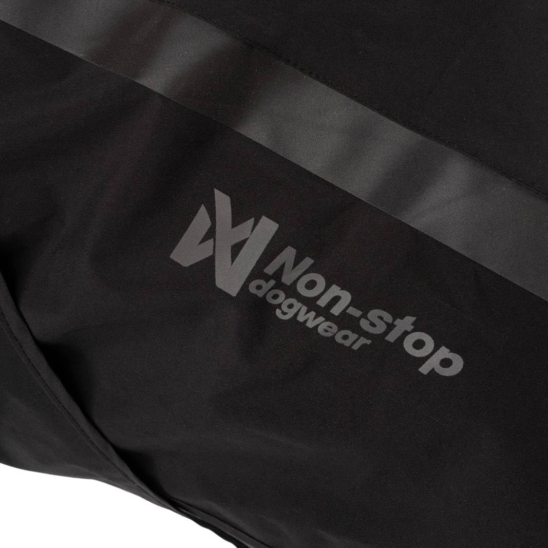 Non-Stop dogwear Trekking-Regenmantel (Schwarz, 45) 45 Schwarz, 45 Schwarz