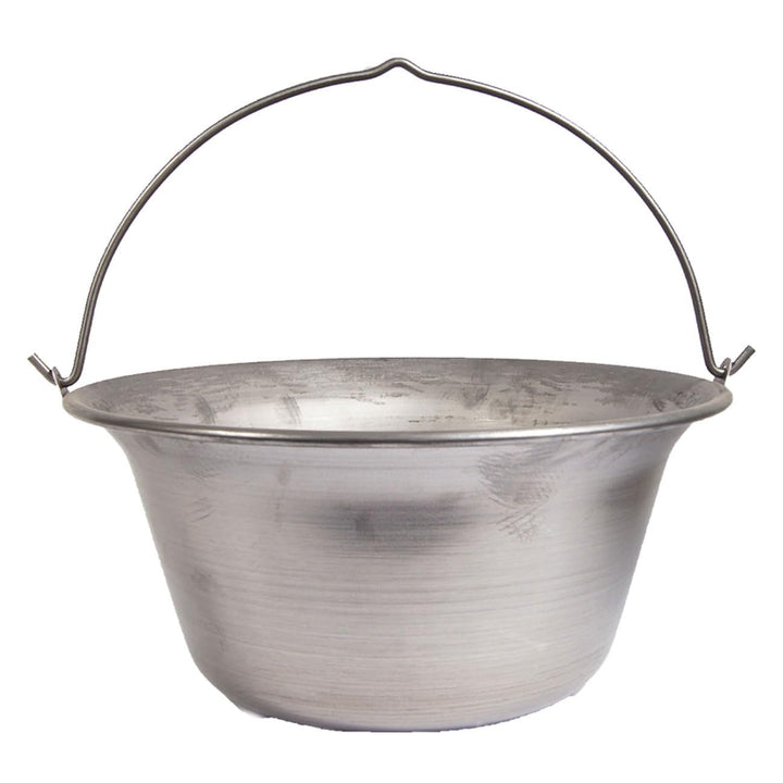troph-e-shop Ungarischer Gulaschkessel Suppentopf Eisentopf Hordentopf Feuertopf 30 Liter