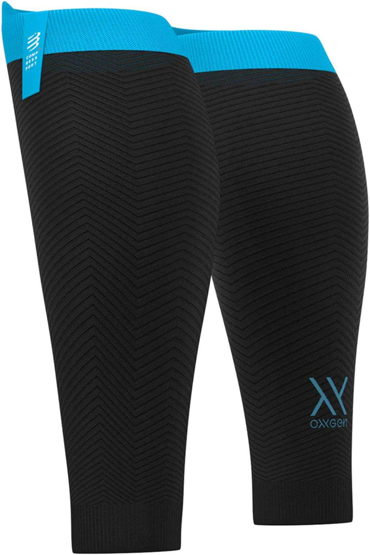 Compressport R2 Oxygen Wadenkompressoren schwarz