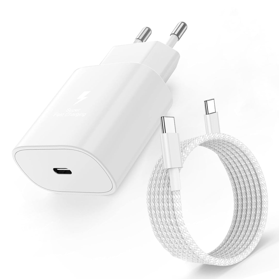 iPad Ladekabel Original mit USB C Netzteil, 25W iPad Ladegerät Schnellladegerät iPhone 17 ladekabel