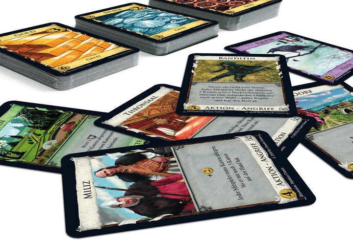 Rio Grande Games 22501413 - Dominion Basisspiel - zweite Edition; Neuauflage des Spiel des Jahres 20