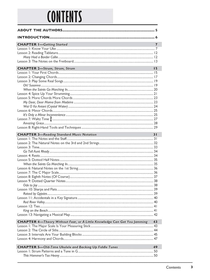 The Complete Ukulele Method: Complete Edition - (incl. CD): (incl. Online Code) (Complete Method), T