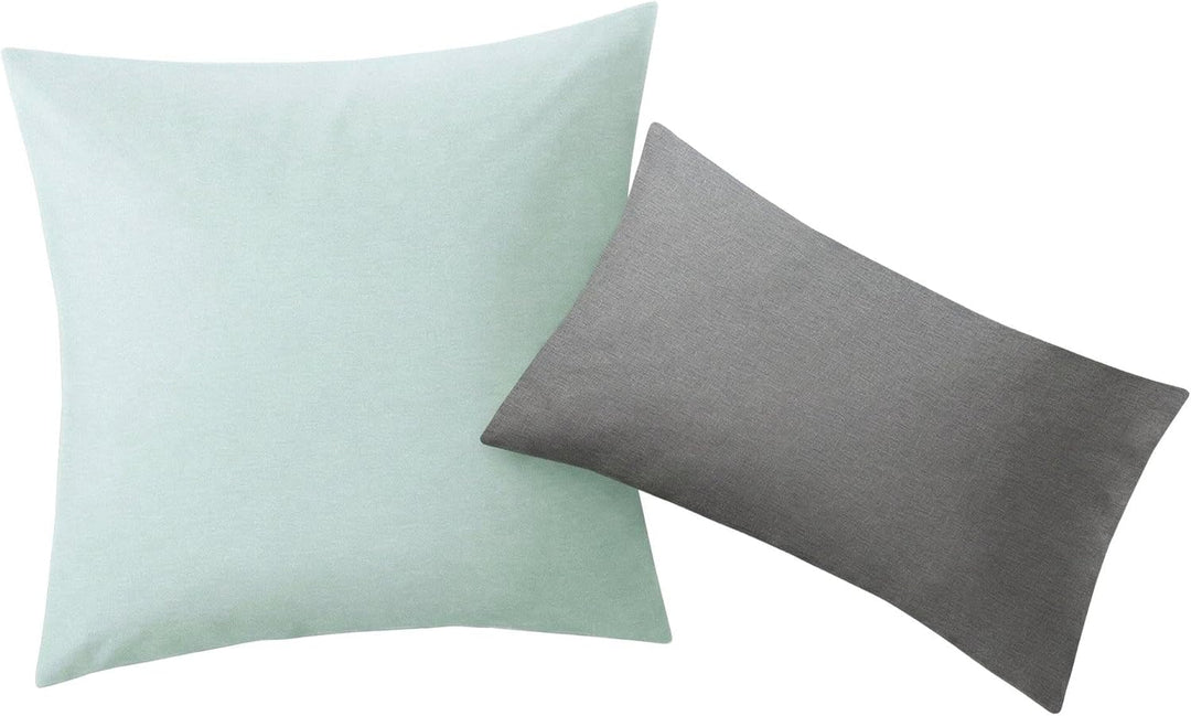 Kleine Wolke Bettwäsche Gracia 155x220 cm (80x80 cm) Mint, 155x220 cm (80x80 cm) Mint