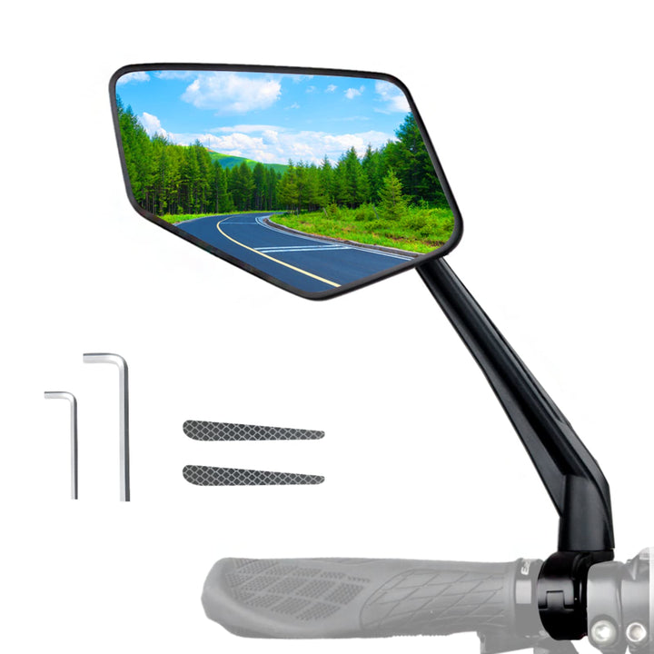 Fahrradspiegel, X-verbreitern Spiegeloberfläche, längerer Spiegelarm, HD Blast-beständiger Rückspieg