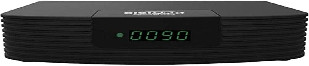 Digiquest DGQ990 HD Rec digitaler terrestrischer Decoder mit Zwei Fernbedienungen, Schwarz