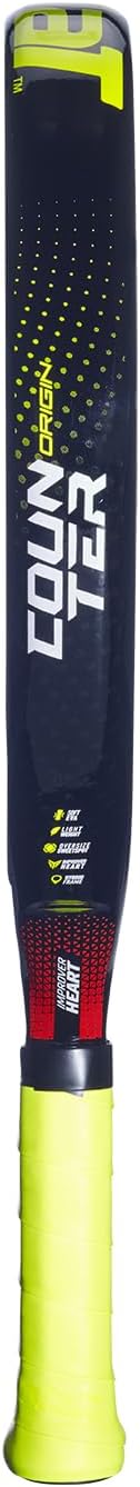Babolat, Padel-Schläger Modell Counter Origin, Einheitsgrösse, Farbe Gelb, Ultraleicht, ideal für An
