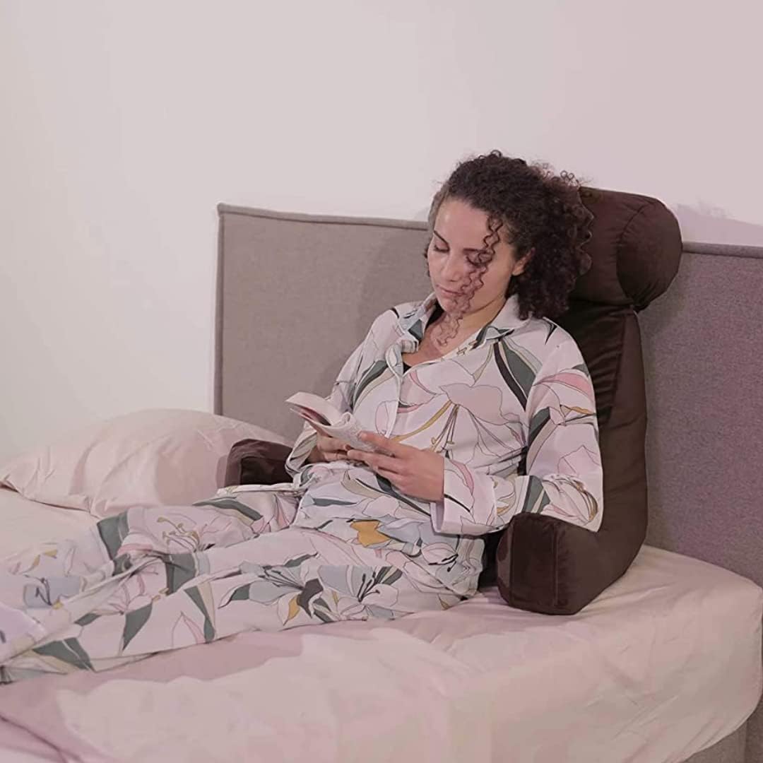 bananair - Lesekissen mit zerkleinertem Schaumstoff, ideal zum Lesen, verwendbar als Kissen für Nack