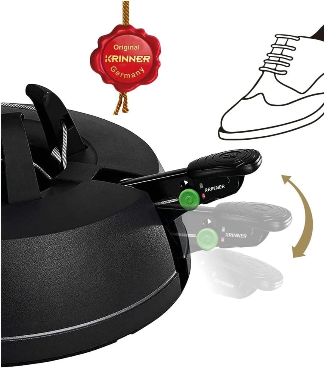 Krinner Green Line Comfort Grip S Recycling Christbaumständer Weihnachtsbaumständer inkl. Fusspedal