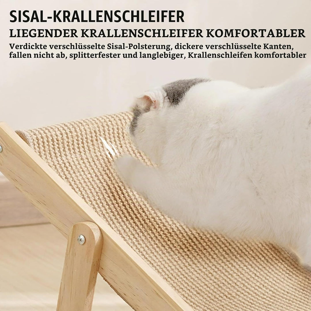 Cat Sisal Chair - Katzen Stuhl, Sisal Liegestuhl, Katzen Bett, Hochbett, Strandstuhl, Für Hunde