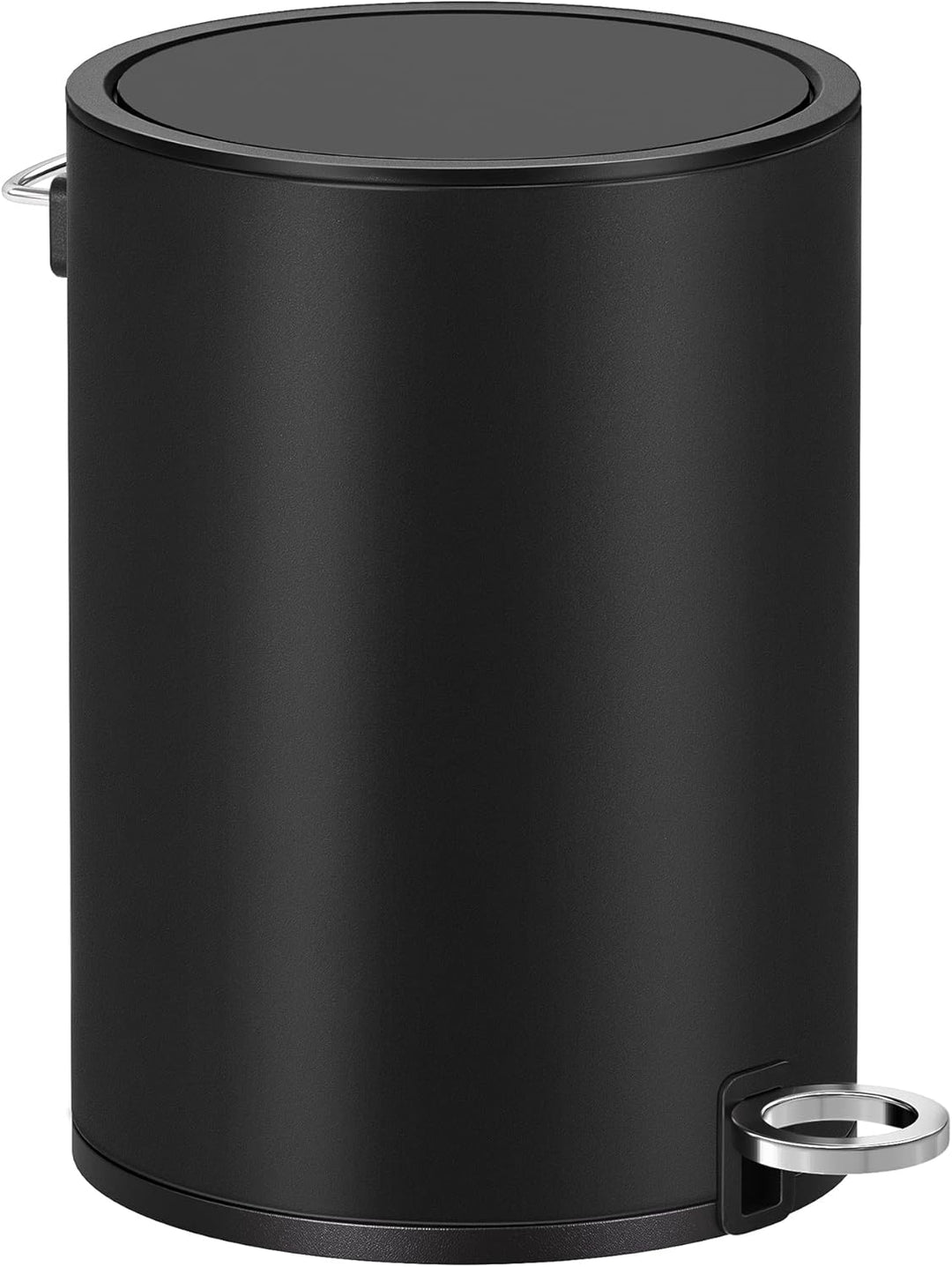 SONGMICS Kosmetikeimer 3 Liter, Bad Mülleimer, kleiner Mülleimer mit Deckel, Softclose, herausnehmba