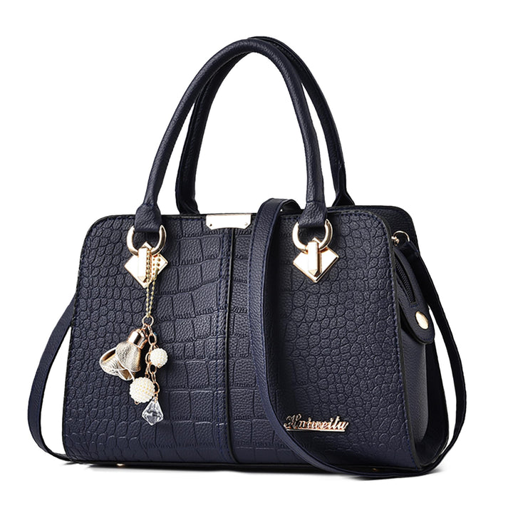 DIRRONA Damen Handtasche Umhängetasche Gross Kapazität Beiläufig Frauen Schultertasche PU Leder Eink