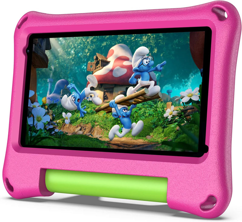 VASOUN 7 Zoll Kinder-Tablet 32GB Android 11, Vorinstallierte Kinder-App, Kindersicherung Kinderspanz