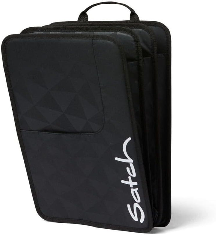Satch Pack Kollektor Edition Schulrucksack Set 8tlg. inkl. Brotdose und Trinkflasche (Blackjack), Bl