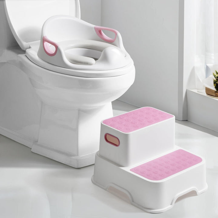 DEANIC Toilettensitz Kinder mit Tritthocker Kinder, Toilettensitz Kinder mit Treppe, WC Sitz Kinder