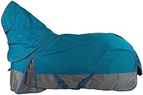 RL24 - Weidedecke Full Neck Basicline 600D Nylonfutter mit Füllung | Pferde Winterdecke | wasserdich
