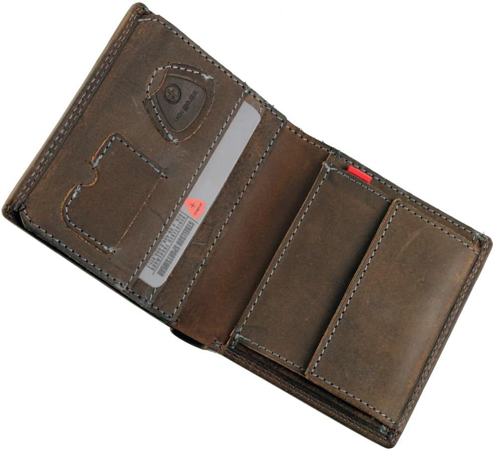 Strellson Baker Street Billfold Q7 4010000047 Herren Geldbörsen 9.5 x 10 x 2.5 cm (B x H x T), Braun