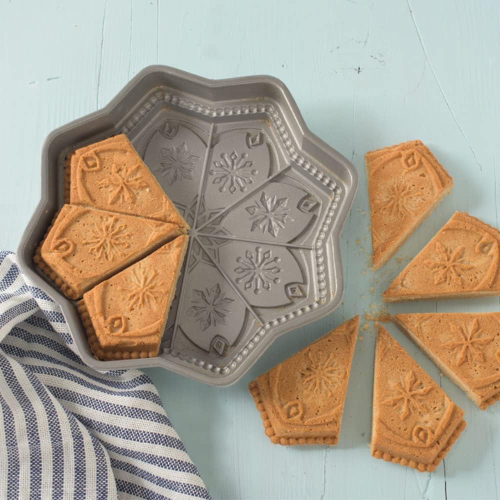 Nordic Ware - Backform Schneeflocke - Aluminiumguss