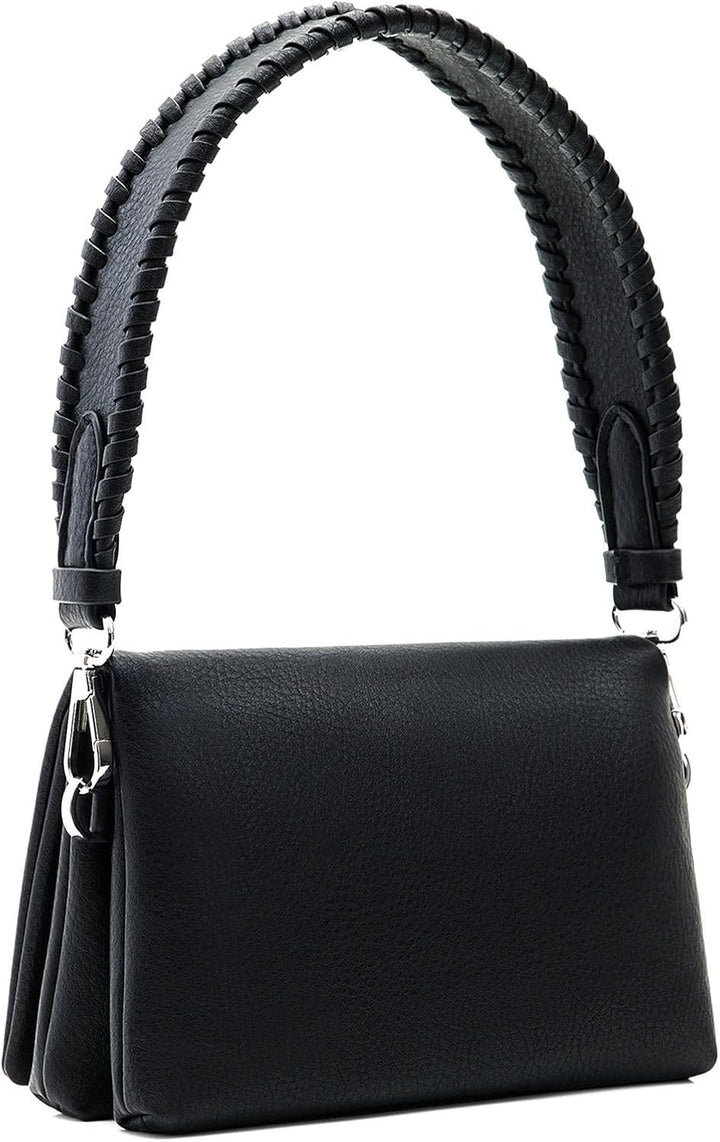 Desigual Damen Bag_Half Logo 23 Dortmund 2000 Black Schwarz, Schwarz