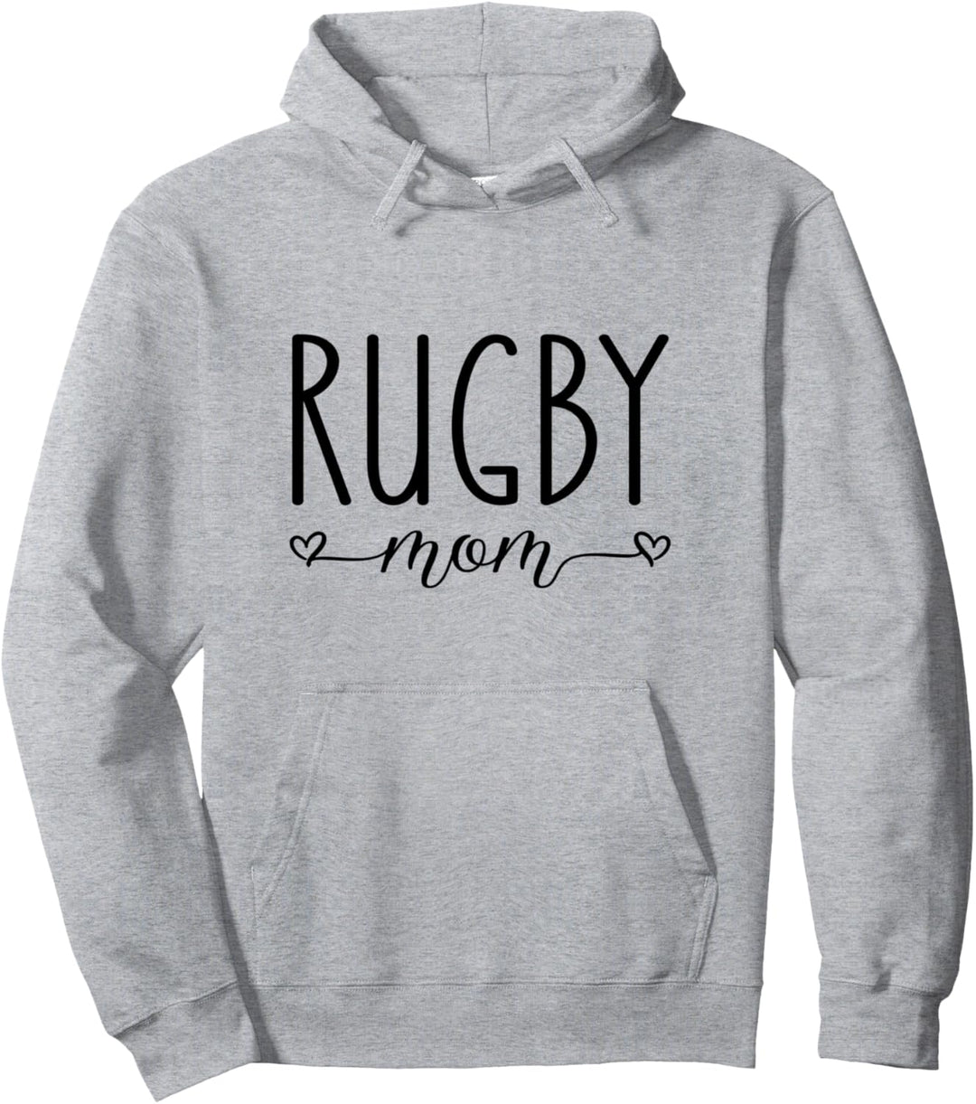 Rugby Mom Pullover Hoodie