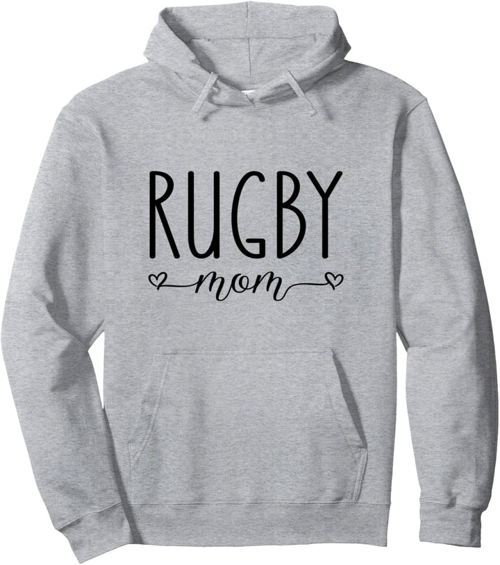 Rugby Mom Pullover Hoodie