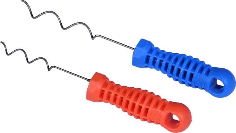 MULTIPICK Spiralöffner [2 Teile | Ø 1,5 + 1,7 mm] Türfallen Öffnungsset - Schlüsseldienst Werkzeug S