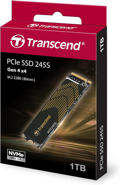Transcend SSD 1TB M.2 MTE245S (M.2 2280) PCIe Gen3 x4 NVMe - TS1TMTE245S-E