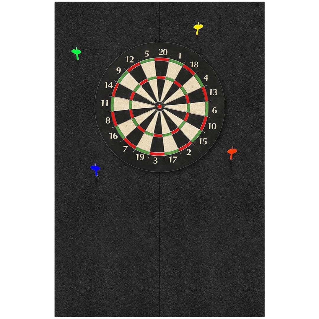 Dart Wandschutz Dartscheibe Schutzring, Selbstklebend Filz Gespleisst Dartboard Rückseite Dartscheib
