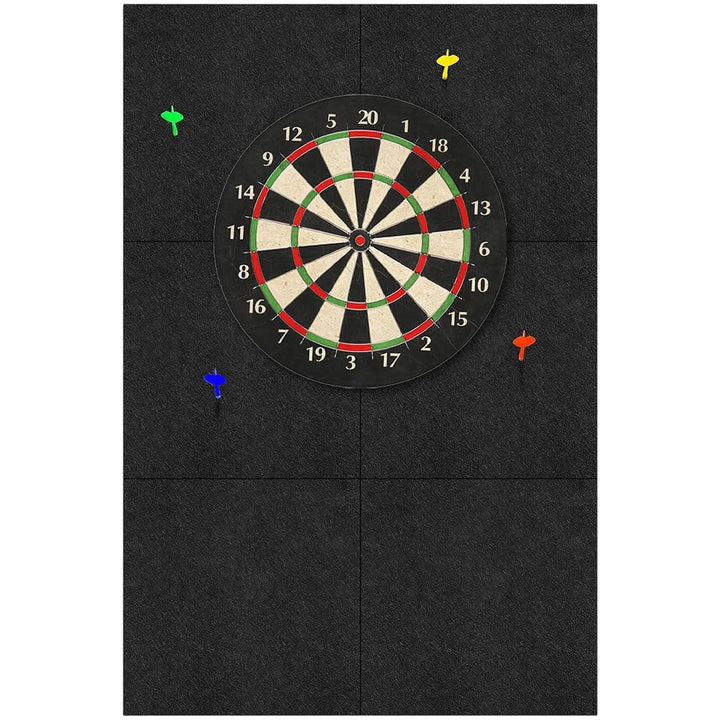 Dart Wandschutz Dartscheibe Schutzring, Selbstklebend Filz Gespleisst Dartboard Rückseite Dartscheib