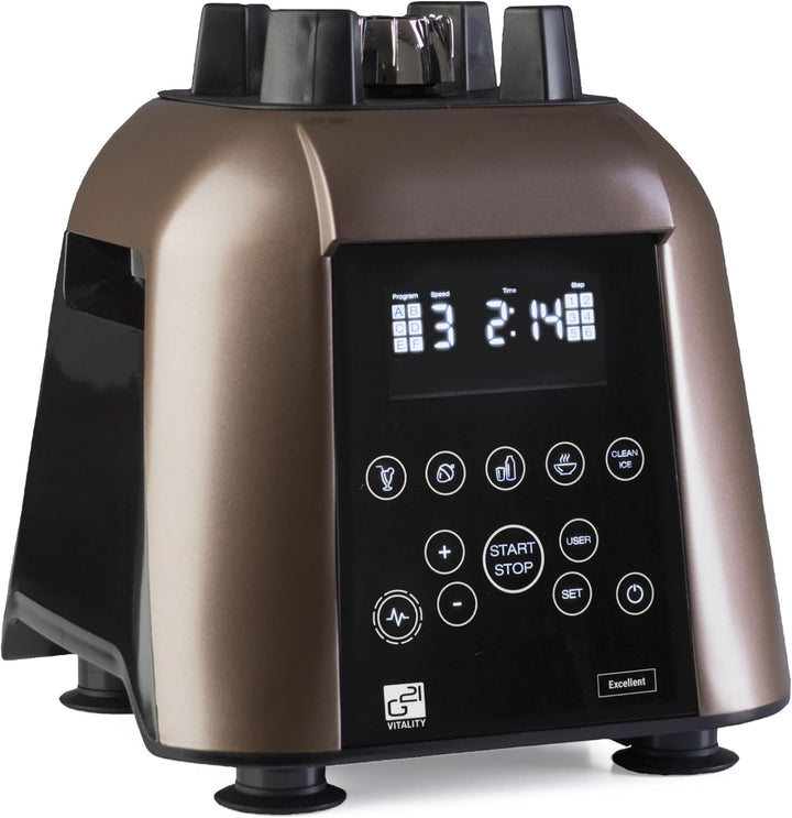 Blender G21 Excellent, Braun, 1.700 W, 32.000 U/min, BPA-frei, Behälter von 2,5 l, 11 Programme, 4 J
