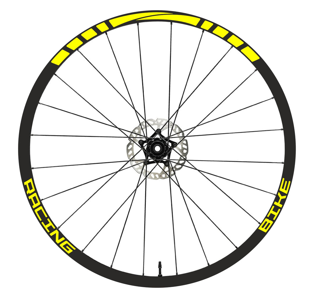 Aufkleber Felgen MTB 26" - 27,5" - 28-29" Zoll Fahrrad MTB Bike Sticker Felgen MTB Racing Code B0141