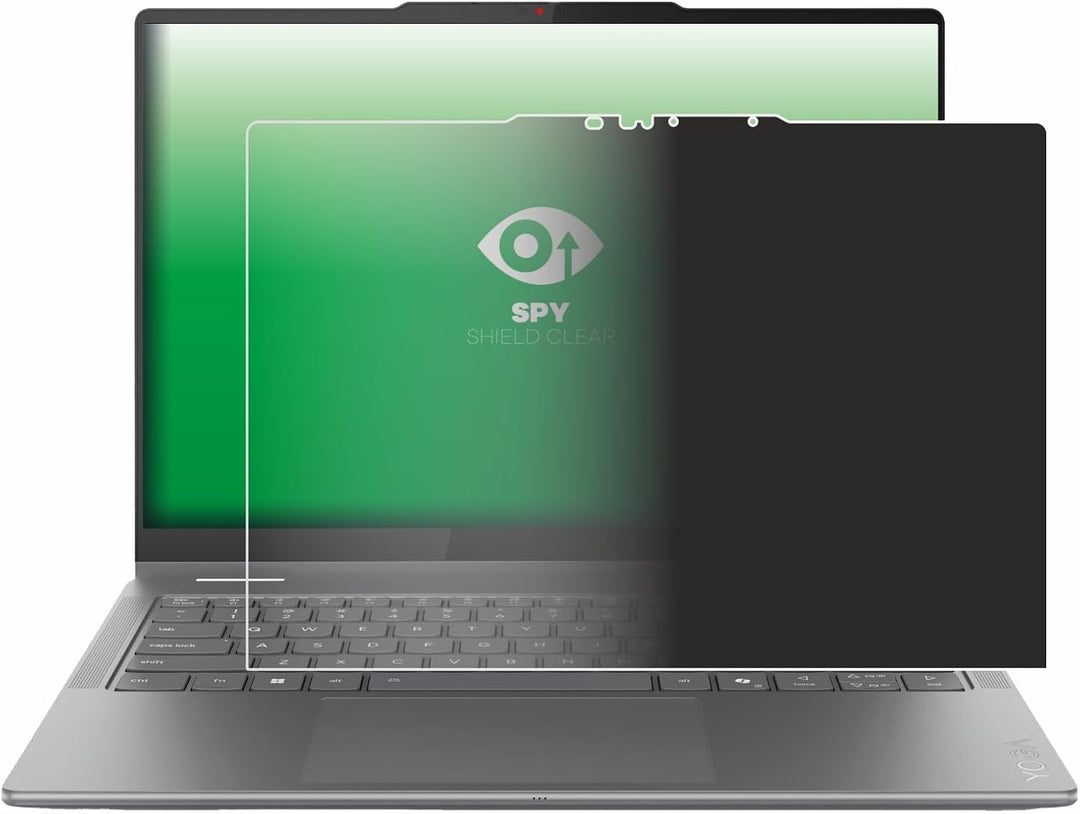 upscreen Anti-Spy Blickschutzfolie für Lenovo Yoga 7i 2-in-1 Gen 10 14" Made in Germany, Privacy Dis