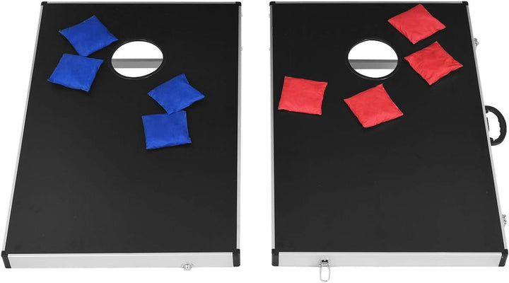 COSTWAY Cornhole Boards, Wurfspiel Geschicklichkeitsspiel für Kinder&Erwachsene, Sandsack Spielbrett