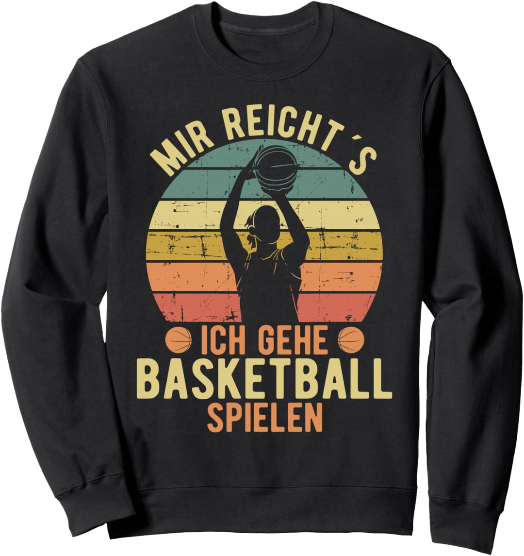Basketball Männer Retro Basketballspieler Training Outdoor Sweatshirt
