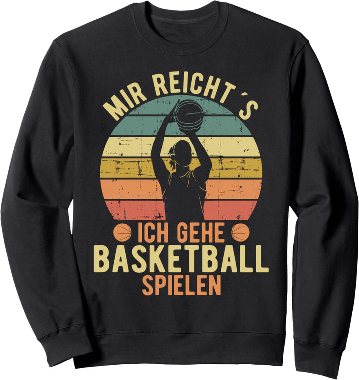 Basketball Männer Retro Basketballspieler Training Outdoor Sweatshirt