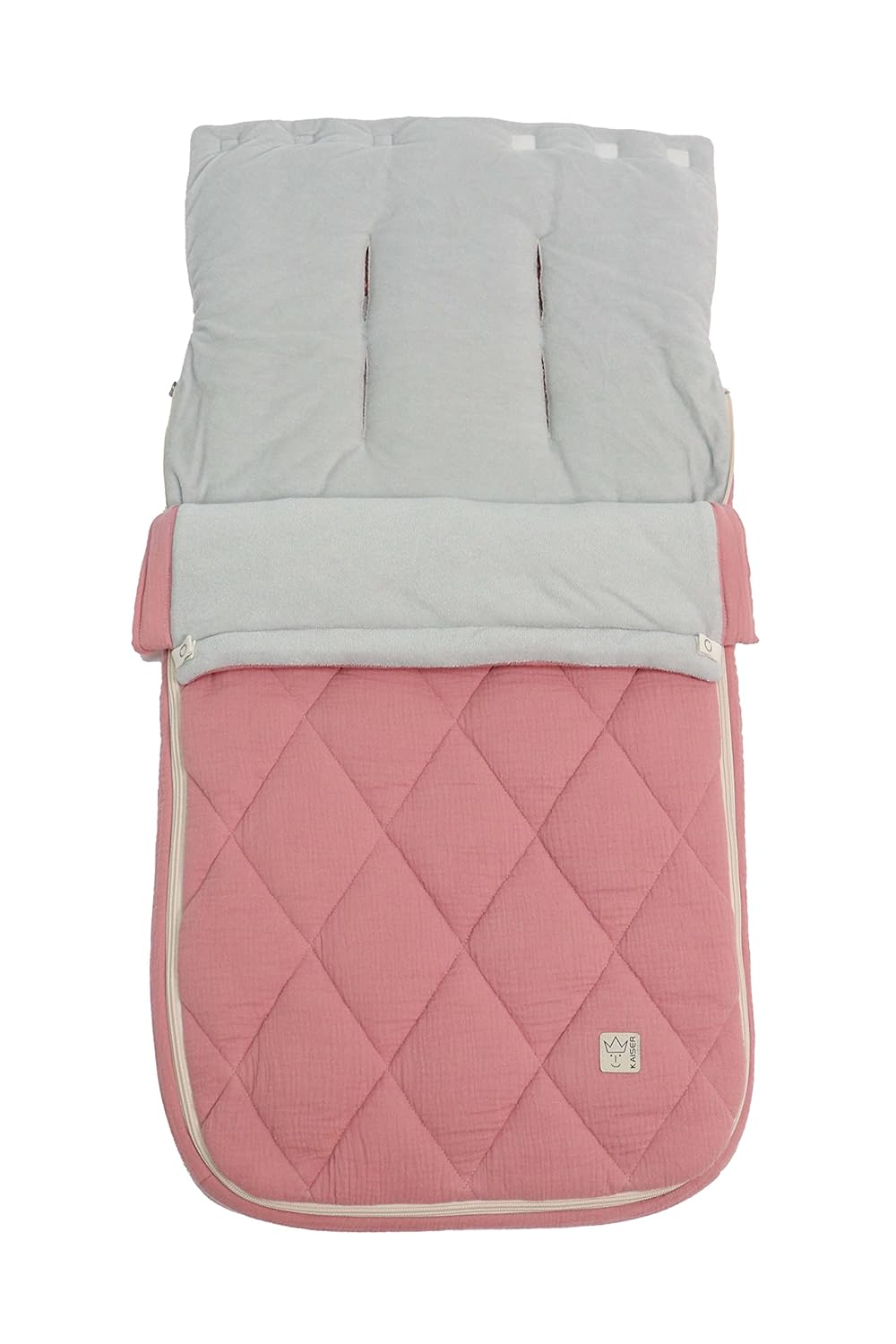 KAISER 65784491 ANNY Sommer Fusssack, Perfekt für warme Tage geeignet, 6-36 Monate, Fb. birdal rose,