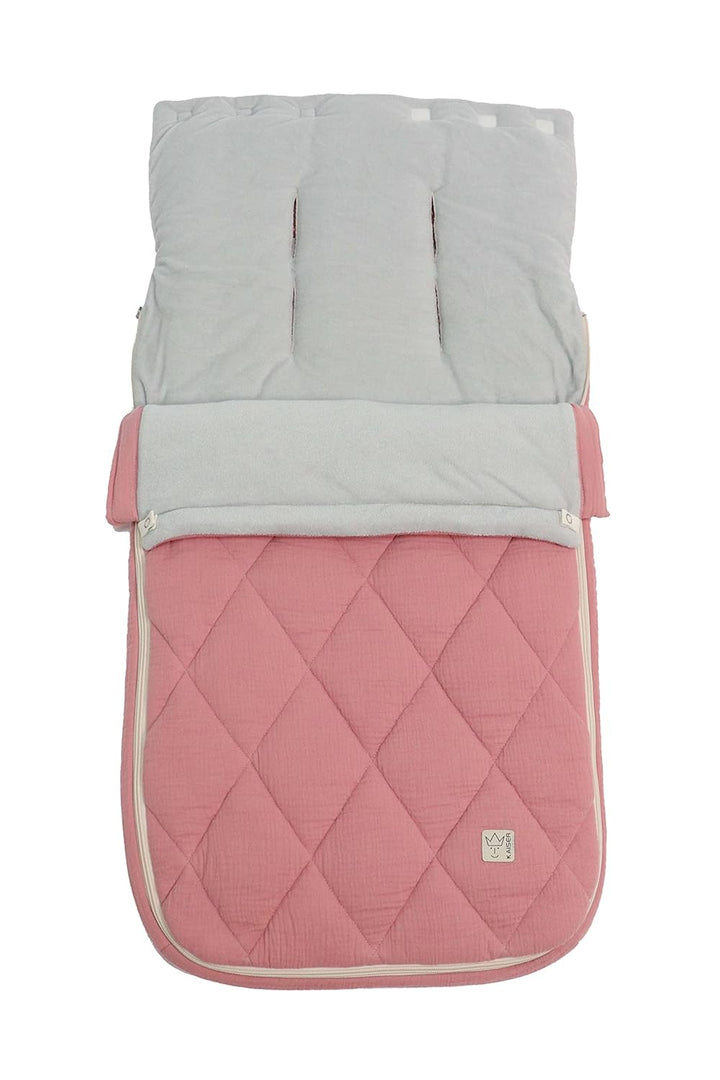 KAISER 65784491 ANNY Sommer Fusssack, Perfekt für warme Tage geeignet, 6-36 Monate, Fb. birdal rose,
