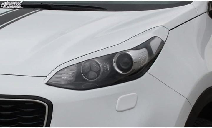 Scheinwerferblenden kompatibel mit Kia Sportage 2015-2022 (ABS)