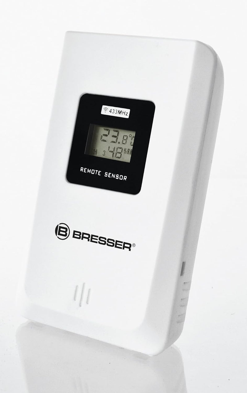 Bresser 7009994 Wetterstation Thermo-/Hygro-Sensor 3CH Aussensensor für Bresser Wetterstationen 9501