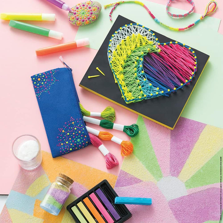 Janod - Diverse Aktivitäten Color Addict - I Love Creativity - 8 Kunstwerke zum Erstellen - Kreative