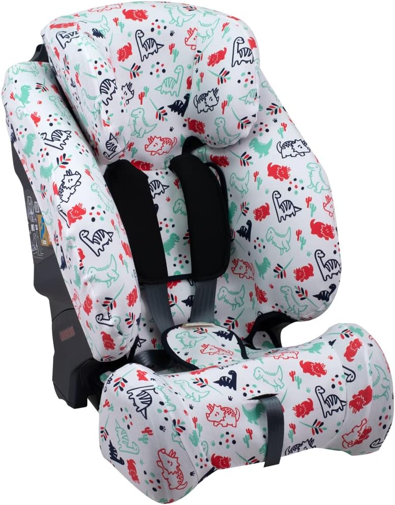 JYOKO Kids Bezug kompatibel mit Klippan Triofix, Century (Dino Party), DINO PARTY