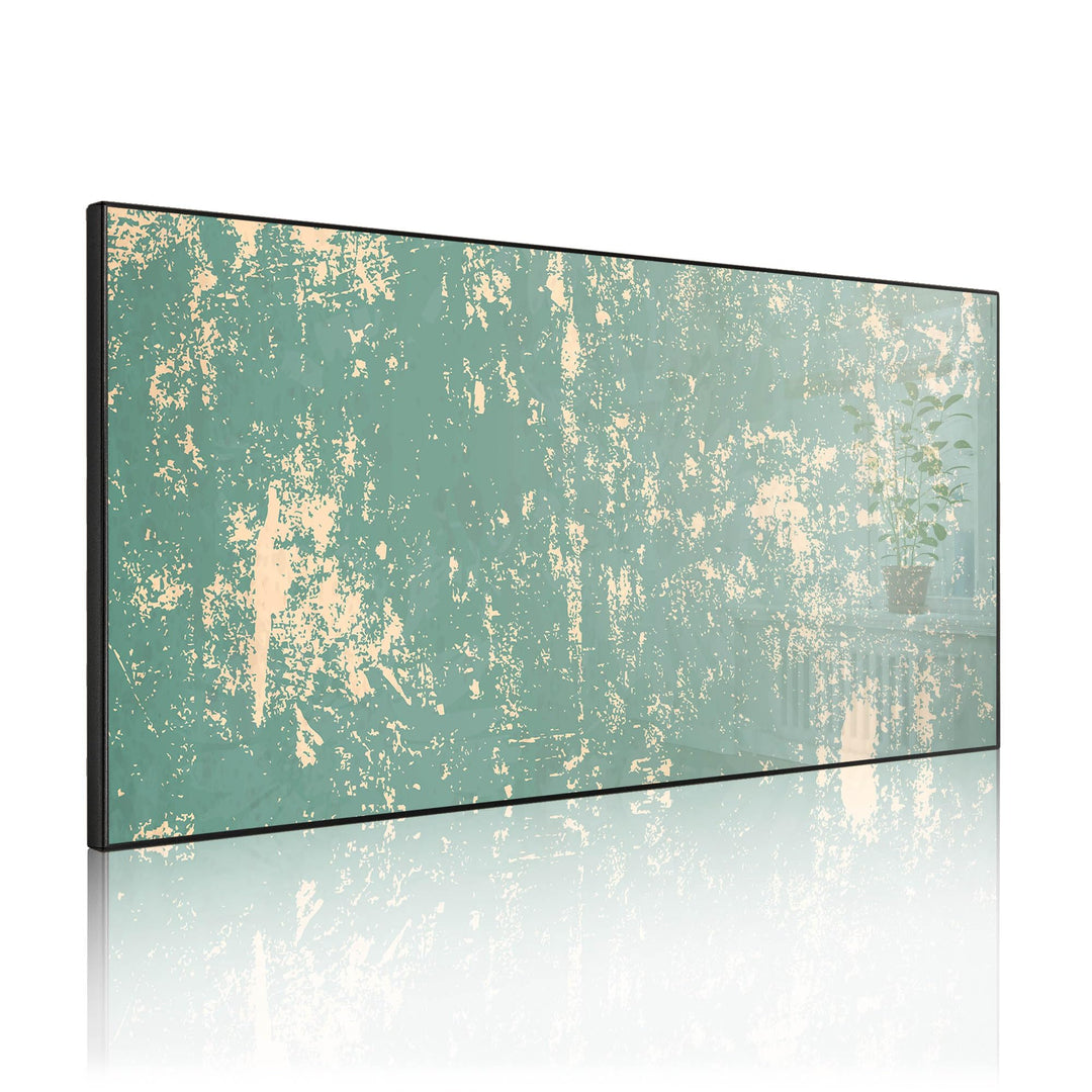 banjado Magnettafel schwarz 78 x 37cm / Magnetwand Metall/Magnetpinnwand als Memoboard/Pinnwand Magn