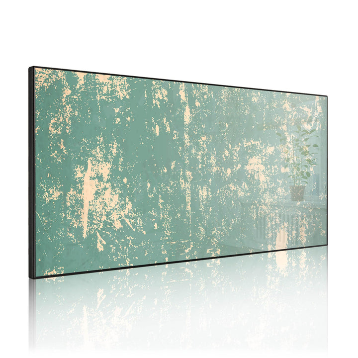 banjado Magnettafel schwarz 78 x 37cm / Magnetwand Metall/Magnetpinnwand als Memoboard/Pinnwand Magn