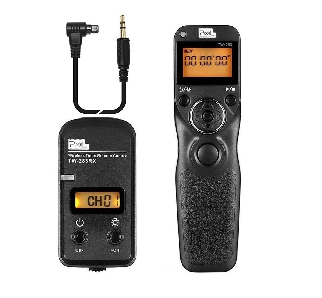 Pixel Kabellose Fernauslöser TW283 N3 Kamera Timer Drahtauslöser Funkfernauslöser Kompatibel mit Can