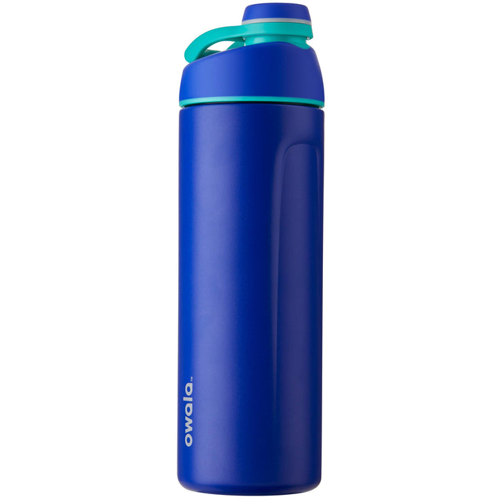 Owala Twist Edelstahl Trinkflasche mit Drehverschluss, 710ml, Smooshed Blueberry 710 ml Smooshed Blu