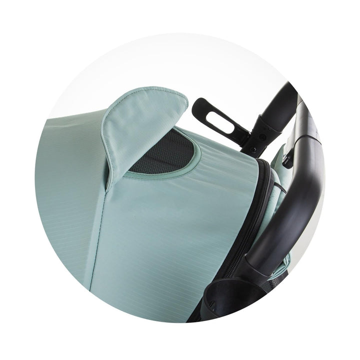 Chipolino Kinderwagen, Buggy Pixie zusammenklappbar Getränkehalter Korb 22 kg, Farbe:tuerkis, tuerki